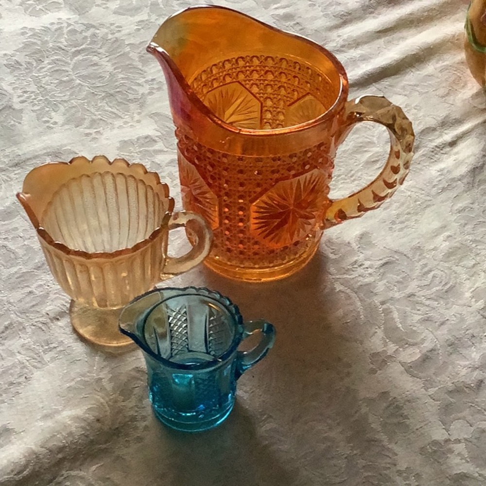 Three pitchers